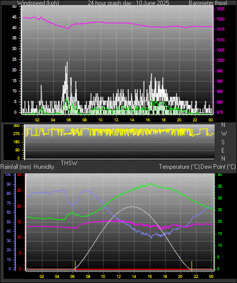 24 Hour Graph for Day 10