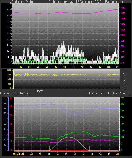 24 Hour Graph for Day 12