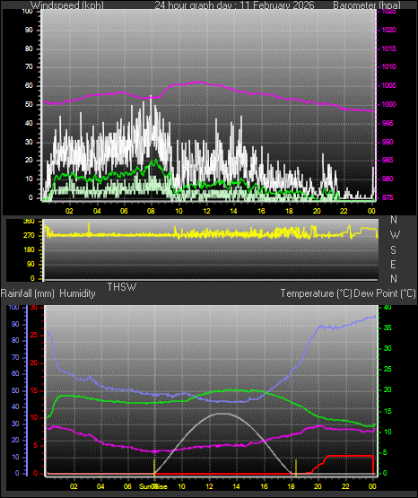 24 Hour Graph for Day 11