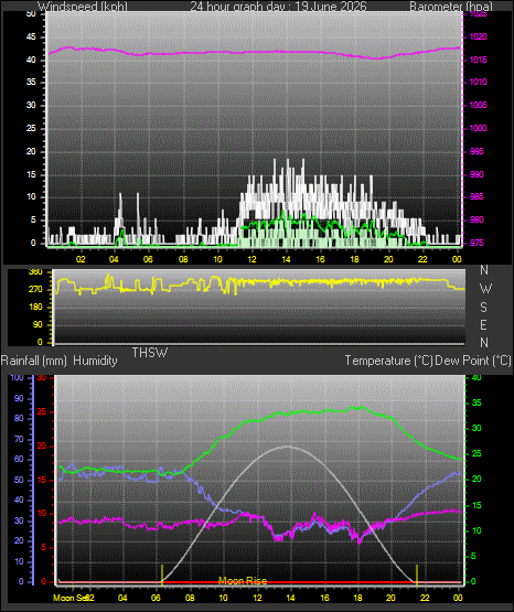 24 Hour Graph for Day 19