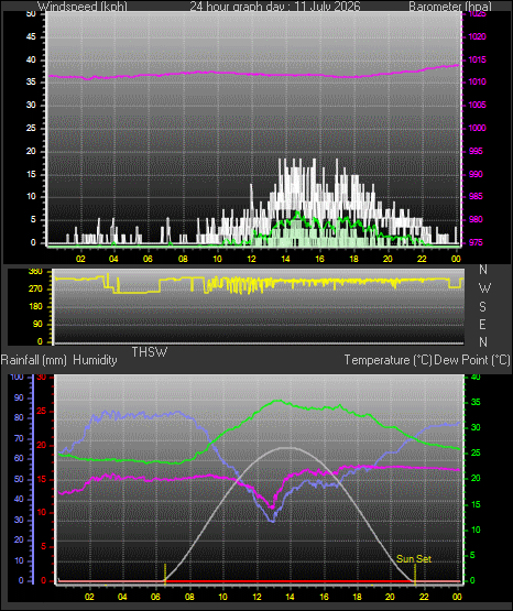 24 Hour Graph for Day 11