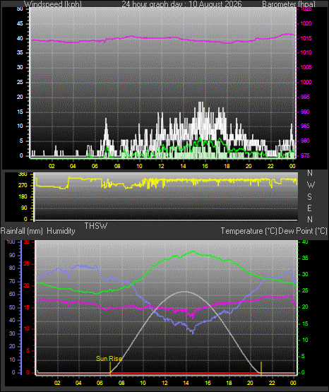 24 Hour Graph for Day 10