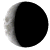 Waning Crescent, 24 days, 5 hours, 35 minutes in cycle