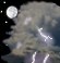 Mostly Cloudy, Chance Storms