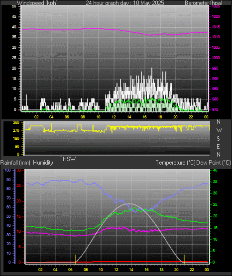 24 Hour Graph for Day 10