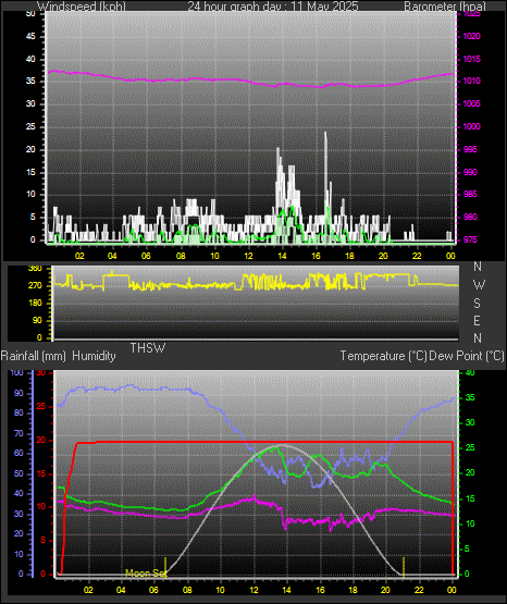 24 Hour Graph for Day 11