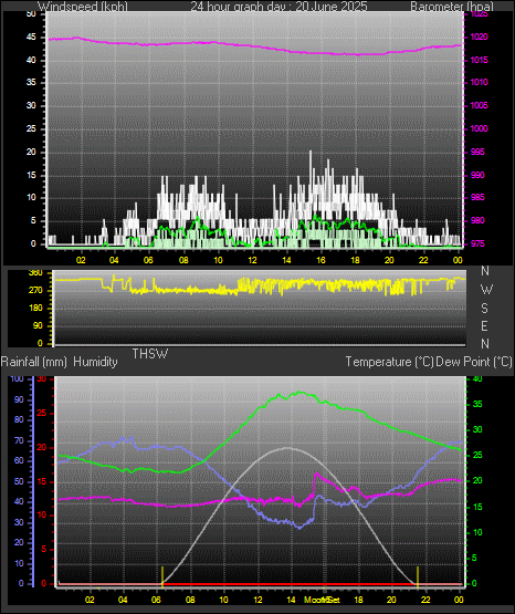 24 Hour Graph for Day 20