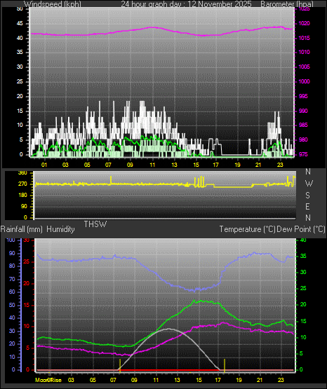 24 Hour Graph for Day 12