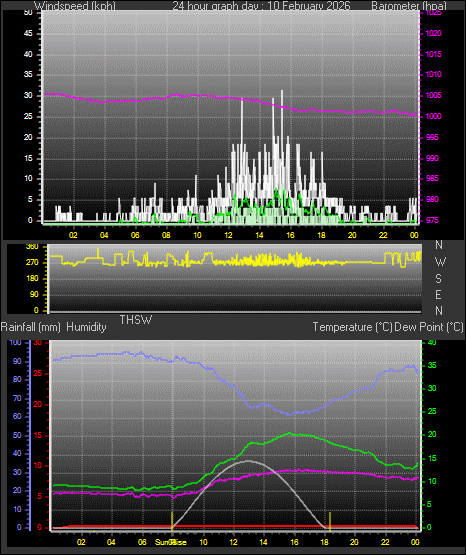 24 Hour Graph for Day 10