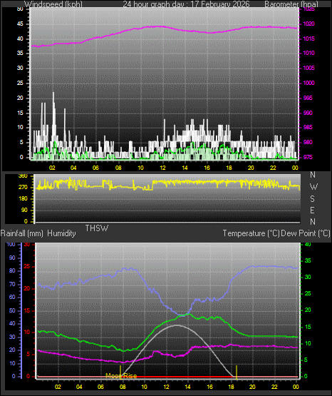 24 Hour Graph for Day 17