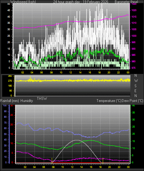 24 Hour Graph for Day 19