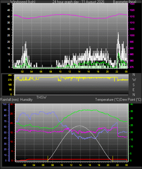 24 Hour Graph for Day 11