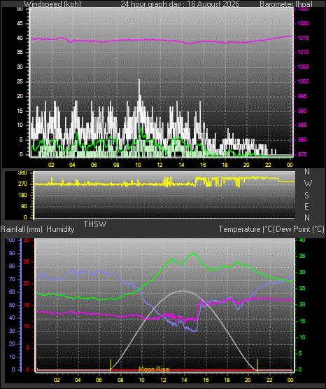 24 Hour Graph for Day 16