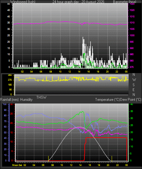 24 Hour Graph for Day 20